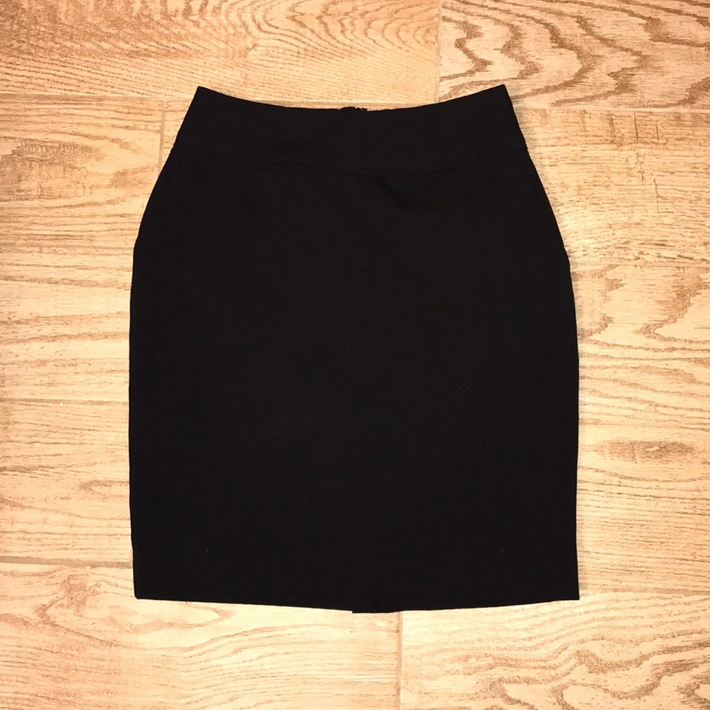 Wear to Work Black Pencil Skirt